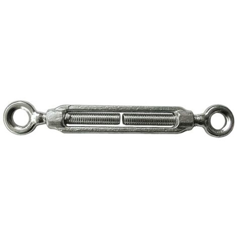 20PZ TENDITORE A DUE OCCHI PER FUNI  mm.10 (3/8)