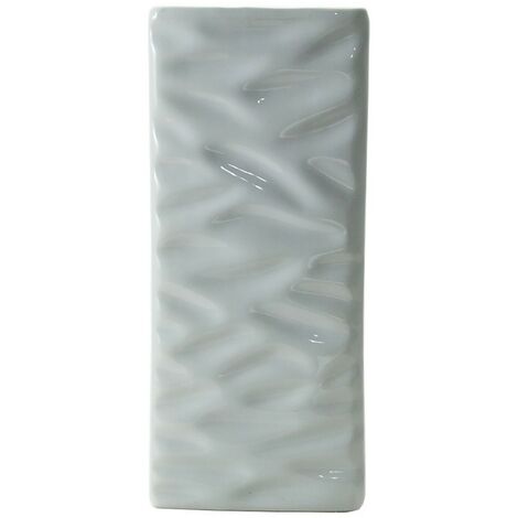 20PZ UMIDIFICATORE CERAMICO A RILIEVO bianco