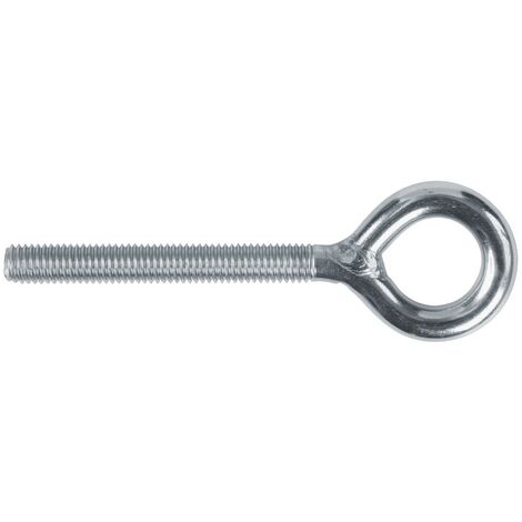 20PZ VITI CON OCCHIO ACCIAIO INOX N. 8