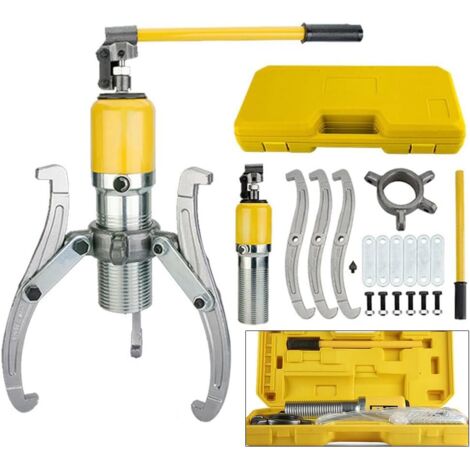 20T Hydraulic Puller Bearing Puller with Pump Head Flywheel Puller Integrated Puller Wheel Hub Puller