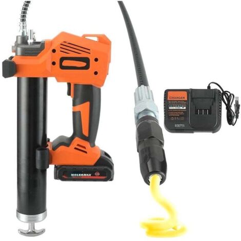 20V Pompe à Graisse, 10000psi P à Graisse sans Fil, Pompe Graisse Electrique avec Batterie et Chargeur pour Lubrification de Machines