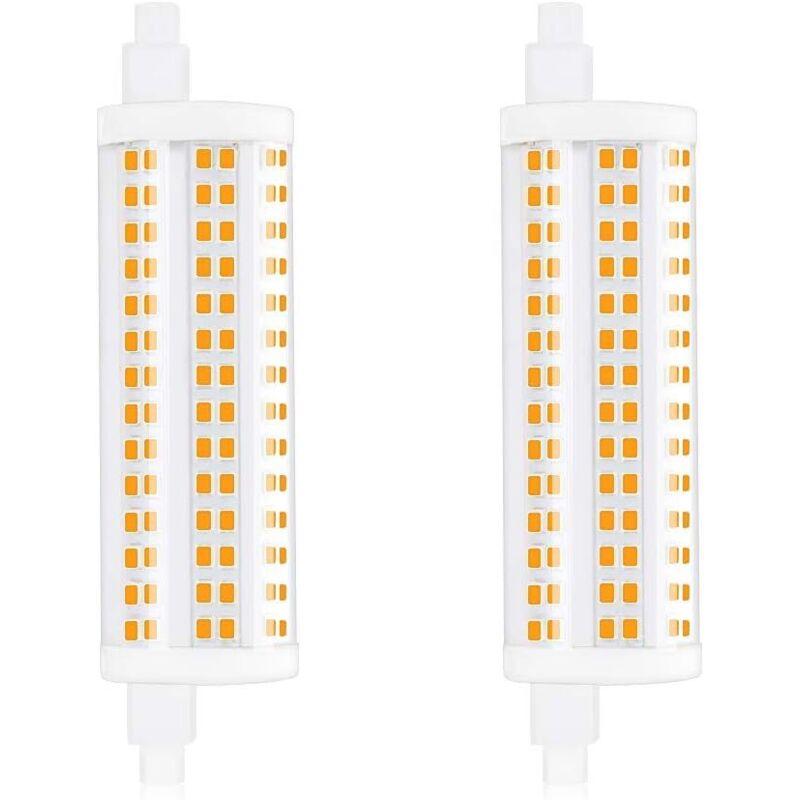 20W 118mm R7s Dimmable Ampoule LED J118 Lumière du jour 4000K 2200lm double extrémité spot équivaut à 200W ampoule halogène pour maison, salon,