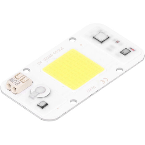 20W 30W 50W COB LED-Panel 220V Warmweißes Vollspektrum Nahtloses Licht (Weiß 20W)