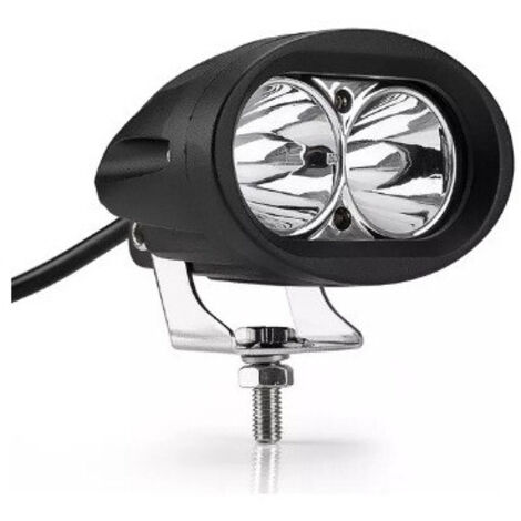 Универсален 20W Лед LED Халоген Фар Работна Лампа 12V - 24V за автомобил джип офроуд мотор