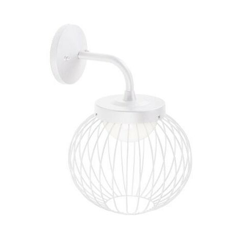 20W Led 4000K Wandleuchte Cage White Line