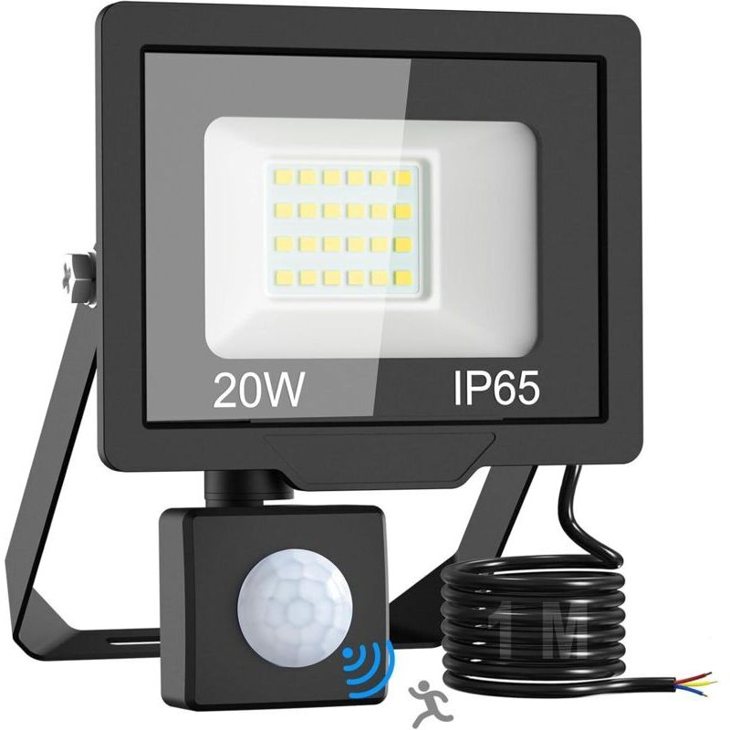 Image of 20W Outdoor LED Floodlight with Motion&hellip;