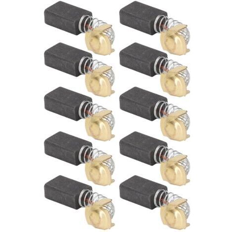 20x Balai en charbon, charbon moteur, 7mm x 11mm x 16mm pour outils électriques comme ponceuse d'angle, ponceuse orbitale
