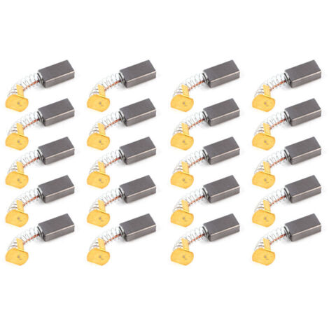 20x Balais de charbon pour moteur 5 x 8 x 15mm outil électrique