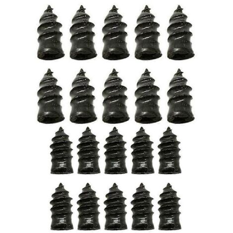 20x Bouchon en caoutchouc, kit de réparation de pneu pour clou, urgence auto, camion, fourgon, crevaison – réparation rapide et fiable