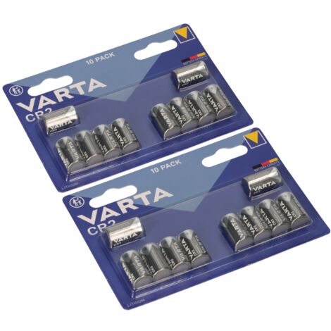 20x CR2 3V Photo Blister Varta Batterie Lithium