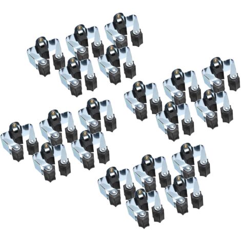 20x Gerätehalter für die Wand Besenhalter Schaufel Spaten Wand Halterung