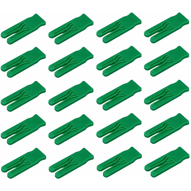 20x plaquette d'écartement cale entretoise 70x24,5mm vert mise à niveau compensation utilisation polyvalente, épaisseur 5mm