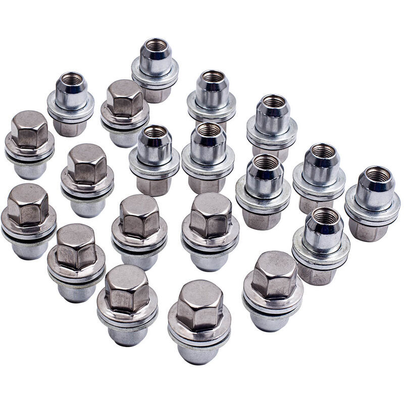 20x Pour Range Rover Sport 2005-2013 écrou de roue en alliage inoxydable cap