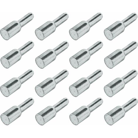 20x taquet à tenon universel 3mm + 5mm acier meuble étagère placard plateau armoire support fixation