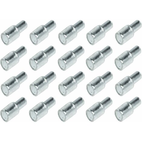 20x taquet avec amortisseur revêtement plastique spécial tablette bois et verre 5mm meuble table étagère support plateau
