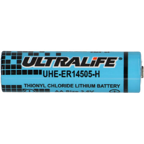 20x Ultralife Lithium 3,6V Batterie LS14500 - AA - UHE-ER14505 LS14500 Li-SOCl2
