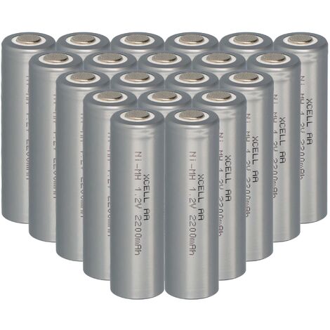 20x XCell Akku Mignon AA 1,2V / 2200mAh X2200AAI