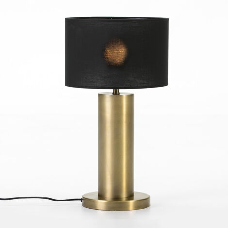 20x20x40 Goldmetall -Tischlampe ohne Beleuchtungsbildschirm / Lampen für alle Stile, um dem Zuhause eine Note zu verleihen