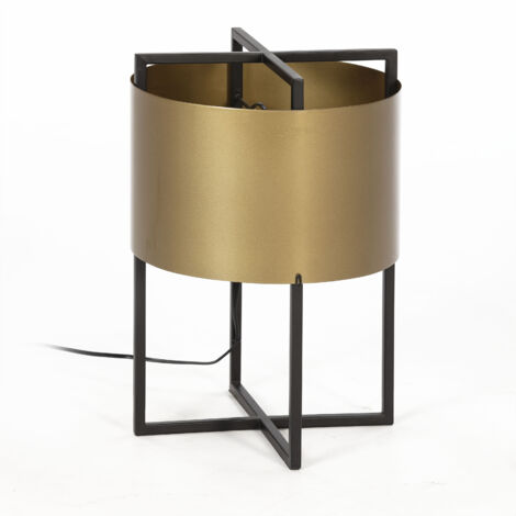 20x20x60 Tischlampe Bernstein / Gold -Metall ohne Bildschirmbeleuchtung / Tischlampen für alle Stile, um dem Zuhause eine Note zu verleihen