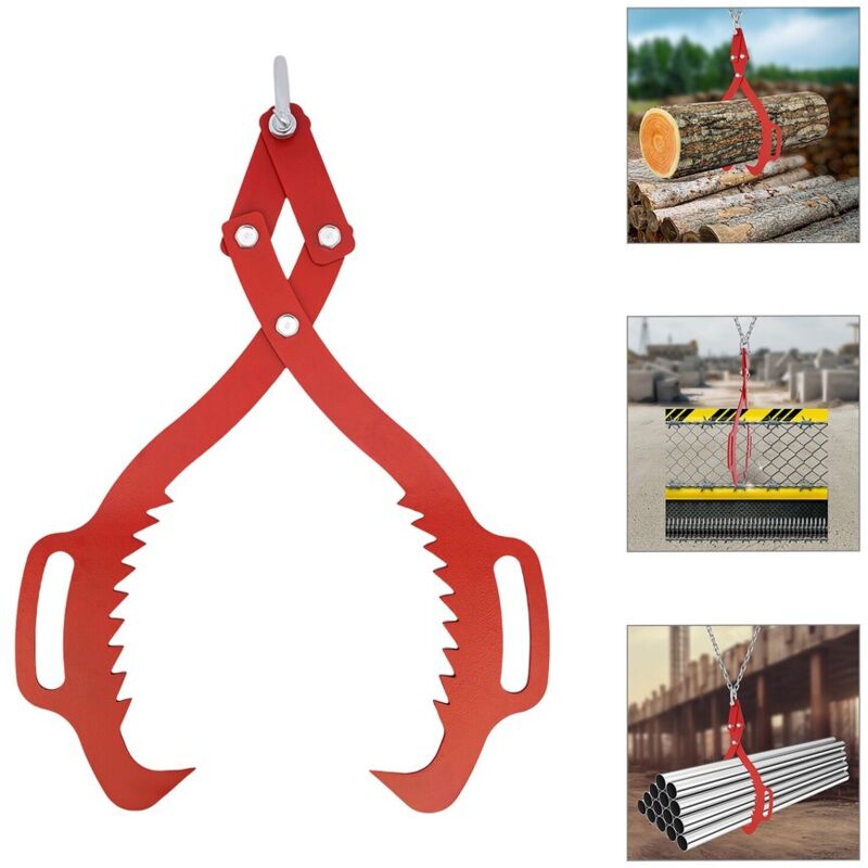 Image of 21' 1500LBS Forstzange Baumstammzange Größe Abschleppzange Rückezange Stahl