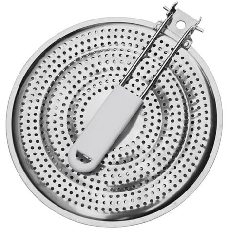 ONTWAY 21-cm-Wärmeverteiler aus Edelstahl, nur für Gaskochfelder——