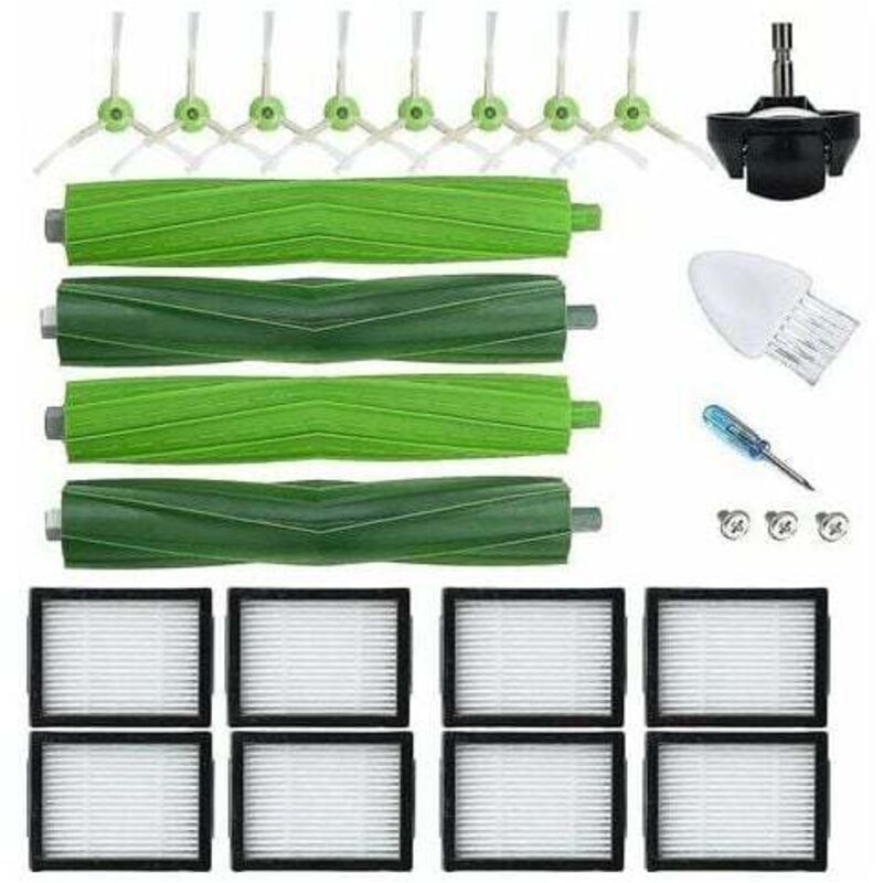 21 Rechange Irobot Roomba E5 E6 I6 I6 + I3 I3 + I4 I4 + I7 I7 + I8 - Réapprovisionnement