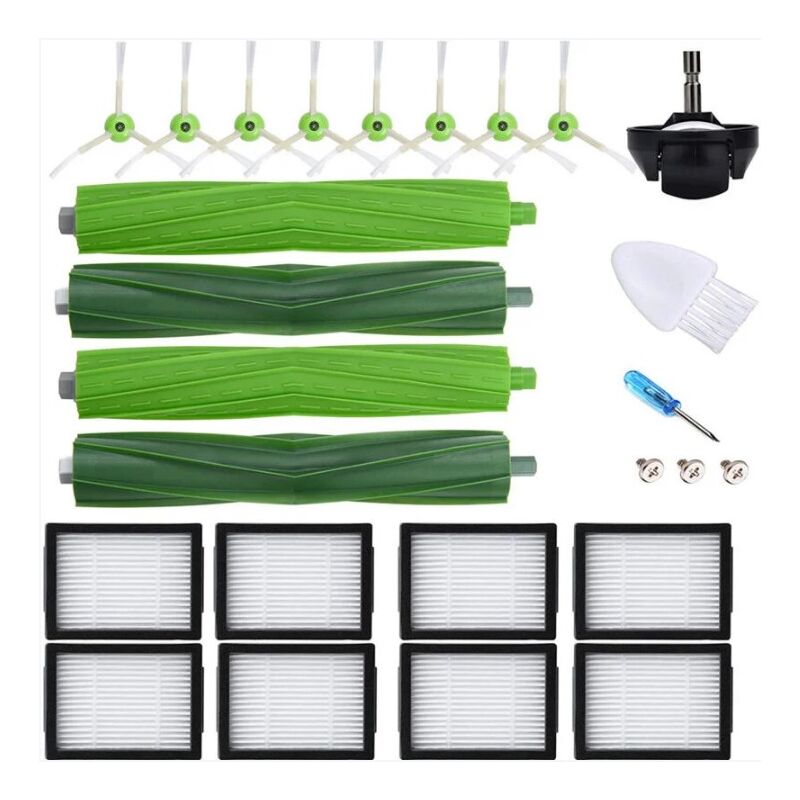 Shining House - 21 Rechange Irobot Roomba E5 E6 I6 I6 + I3 I3 + I4 I4 + I7 I7 + I8 Bluedeer