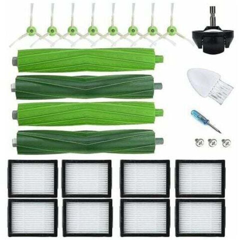 21 Rechange Irobot Roomba E5 E6 I6 I6 + I3 I3 + I4 I4 + I7 I7 + I8 - Réapprovisionnement