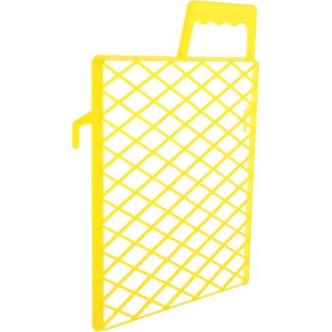 21 x 25 cm Grille Peinture pour Rouleau - Egouttoir Rigide pour Seau et Pot - Grilles avec Monture pour Travaux Rénovation Intérieure - Support pou