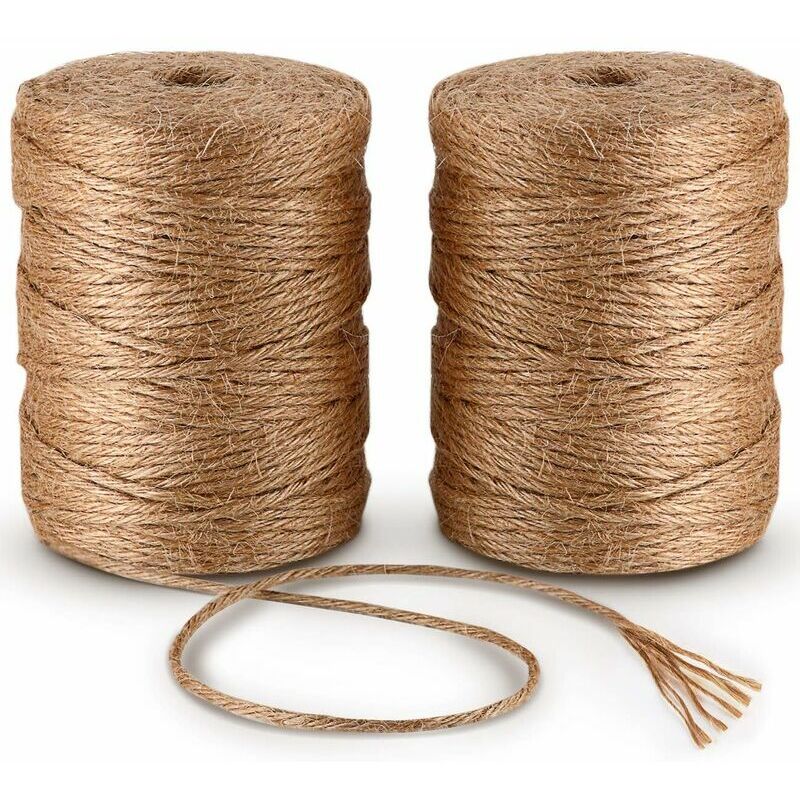 2100M 6ply Corda di iuta spago Ø3mm Filato di iuta...