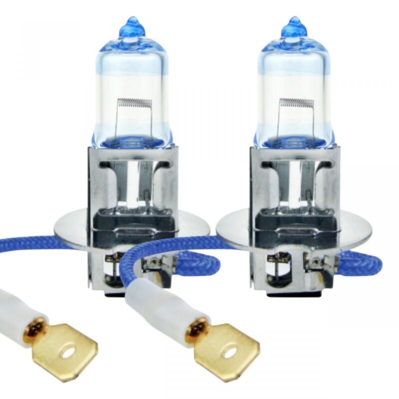 Tresice France - Ampoules halogènes H3 12V 55W LumiTec limited +130% duo AMIO-02102