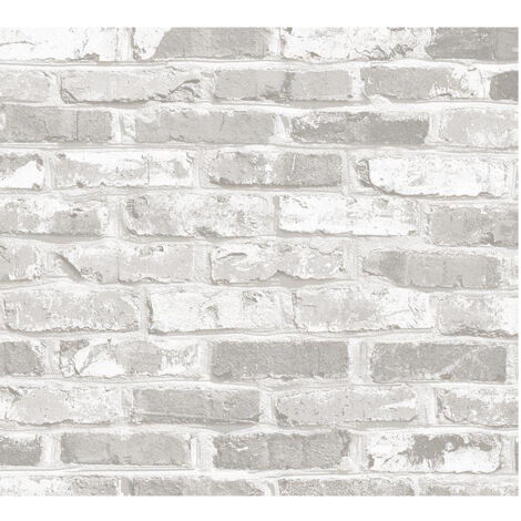 21077 Adhésif Classic Imprimé Brick Gris 45cmx1,5ml - Access Deco