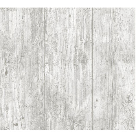 21080 Adhésif Classic Imprimé Bois Blanc 45cmx1,5ml - Access Deco