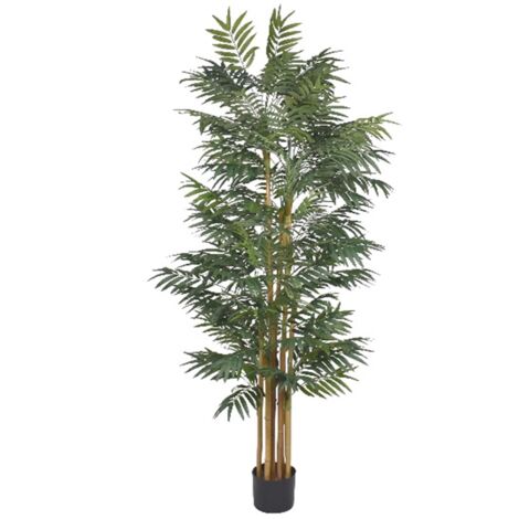 210cm Fire Retardant Phoenix Palm Tree Natural Trunk