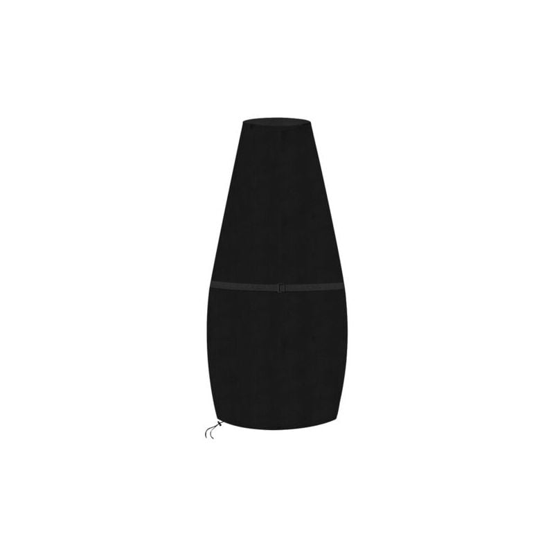 SNQ - 210D Housse anti-poussière en tissu Oxford 84 x 221 cm, housse de chauffage de terrasse en forme de pyramide de 21 pouces résistante à l'eau