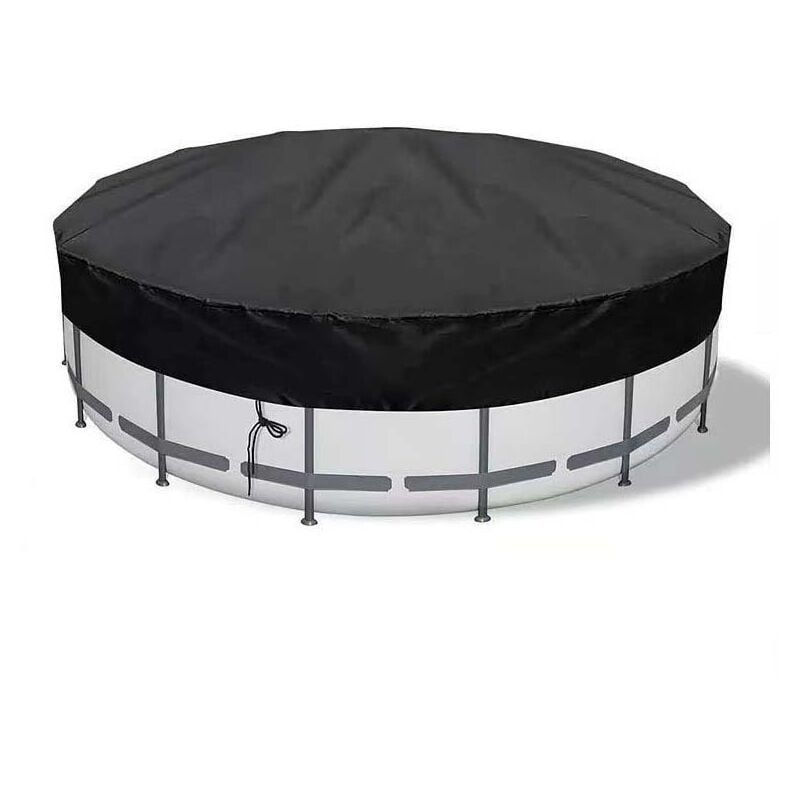 Coocheer - 210D Housse de piscine ronde de pour piscines hors sol 183/30cm, couverture solaire, couverture de jacuzzi, housse de réservoir de stock,