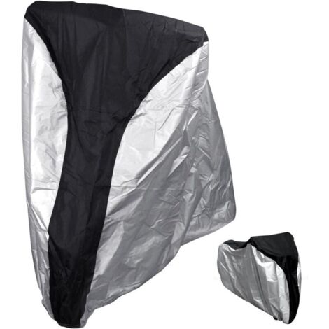 210D Housse de protection pour vélo de montagne 1,70.65 0,95m,Imperméable,Anti-UV,Avec sac de rangement,Convient pour les vélos