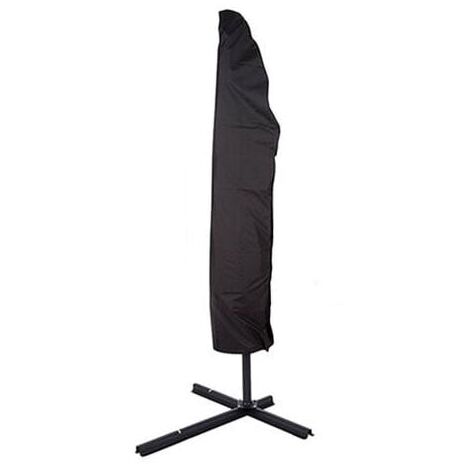 210D Large Parasol Cover, 280 cm Garden Umbrella Cover Waterproof and Anti-YMYNY