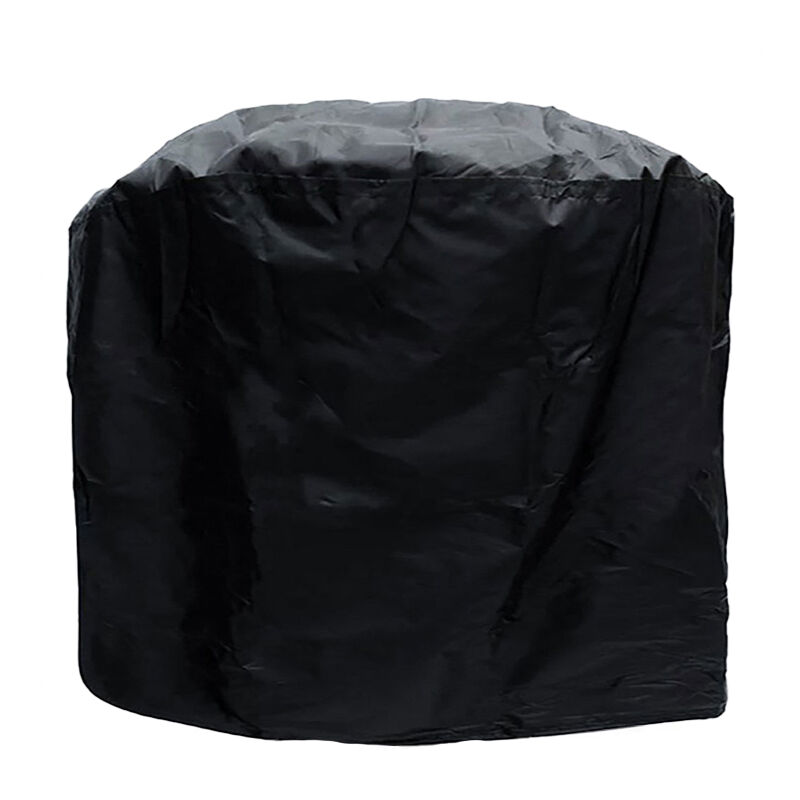 

Happyshop - 210D Oxford cubierta de la parrilla cubierta de tela negro parrilla resistente al agua, cilindrica 3XL71 * 73cm (altura x diametro)