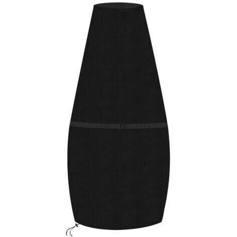 210D Oxford fabric dust cover, 84 x 221 cm, water-resistant 21-inch pyramid-shaped patio heater cover
