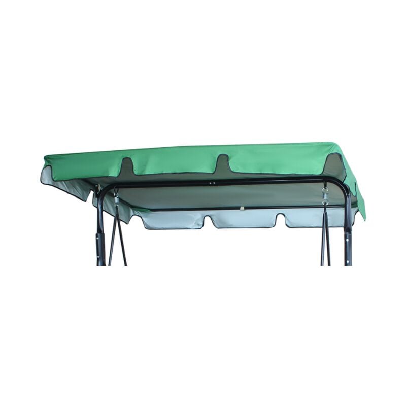 210D Toit de Rechange pour Balancelle de Jardin Imperméable en Toit de balançoire Canopée pour Balancelle Remplacement Pare-Soleil à Bascule Jardin