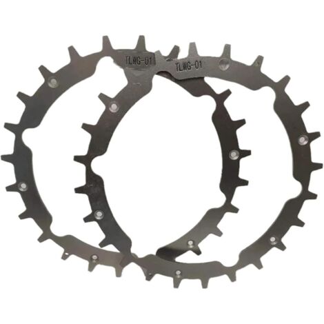 212mm traction wheel Non-slip nails Kit ,Compatible for Sileno City Robotic Lawn Mower Repair Accessories Mower Spikes Traction Aids