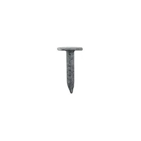 2130 clous en vrac 2.7 x 30 mm tête large 8 mm galva 50µ lisses 5kg pour bardeau bitume