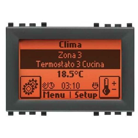 21509 Centrale Écran Tactile 3M Gris Eikon Evo