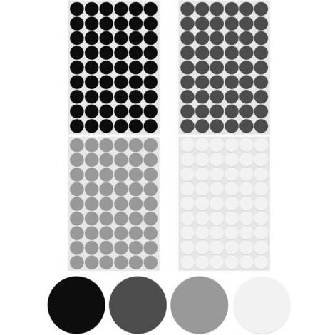 216 Pièces Cache vis adhesif 21mm Cache Trou Meuble 4 Couleurs Cache Vis Bois Cache Trou Blanc Cache Vis Blanc Adhesif pour Armoires Placard Bureau