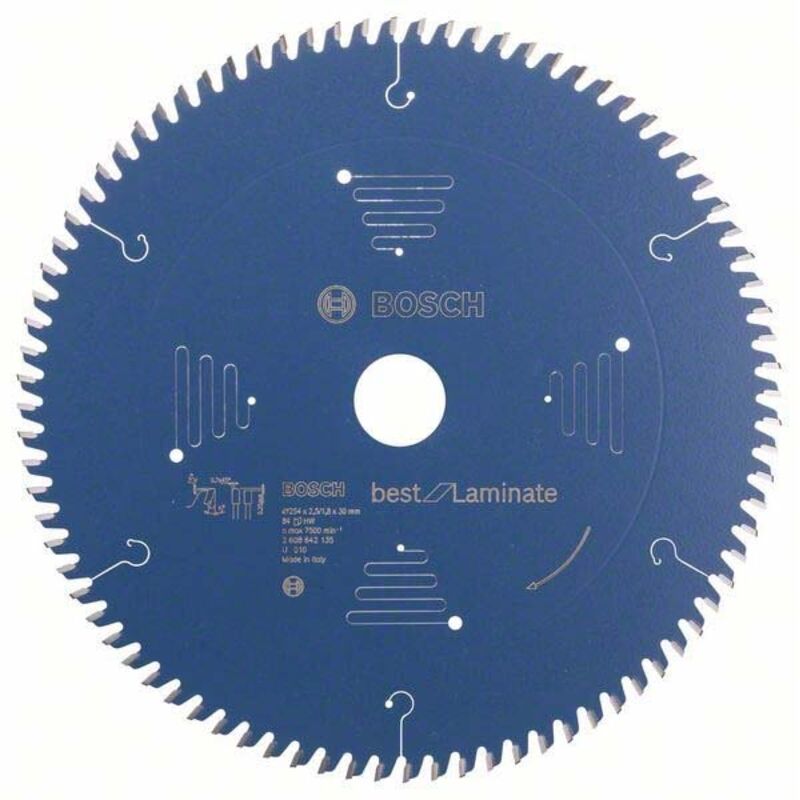 Kreissägeblatt Best For Laminate, 254 X 30 X 2, 5 Mm, 84 - Bosch