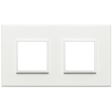 21643.17 Placa 4M (2+2) Int71 Blanco Total Eikon