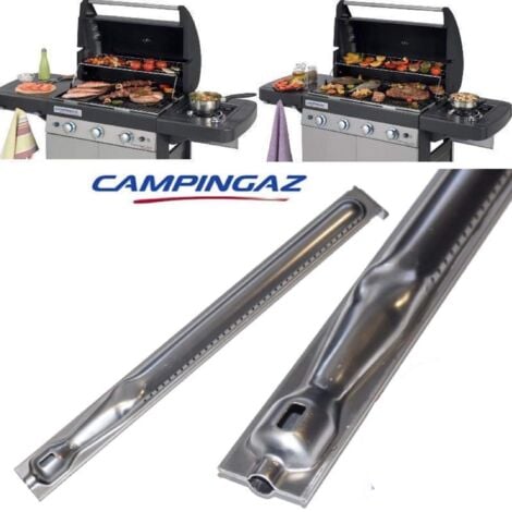 2165 Bruciatore Inox Per Barbecue Campingaz Series 3 4 Ricambio Faidate 37,5 Cm