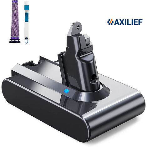 21.6V 5000mAh Batterie de Remplacement pour Dyson V6 DC62 Trigger Extra