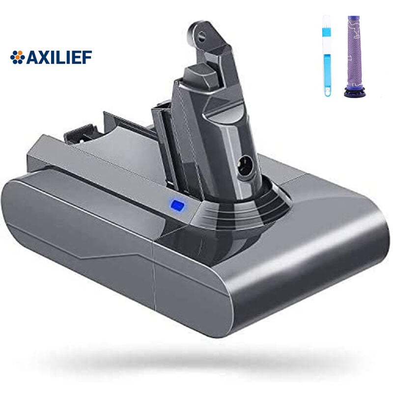 Axilief - 21.6V 5.0Ah Batterie pour Dyson DC62 V6 209472-01